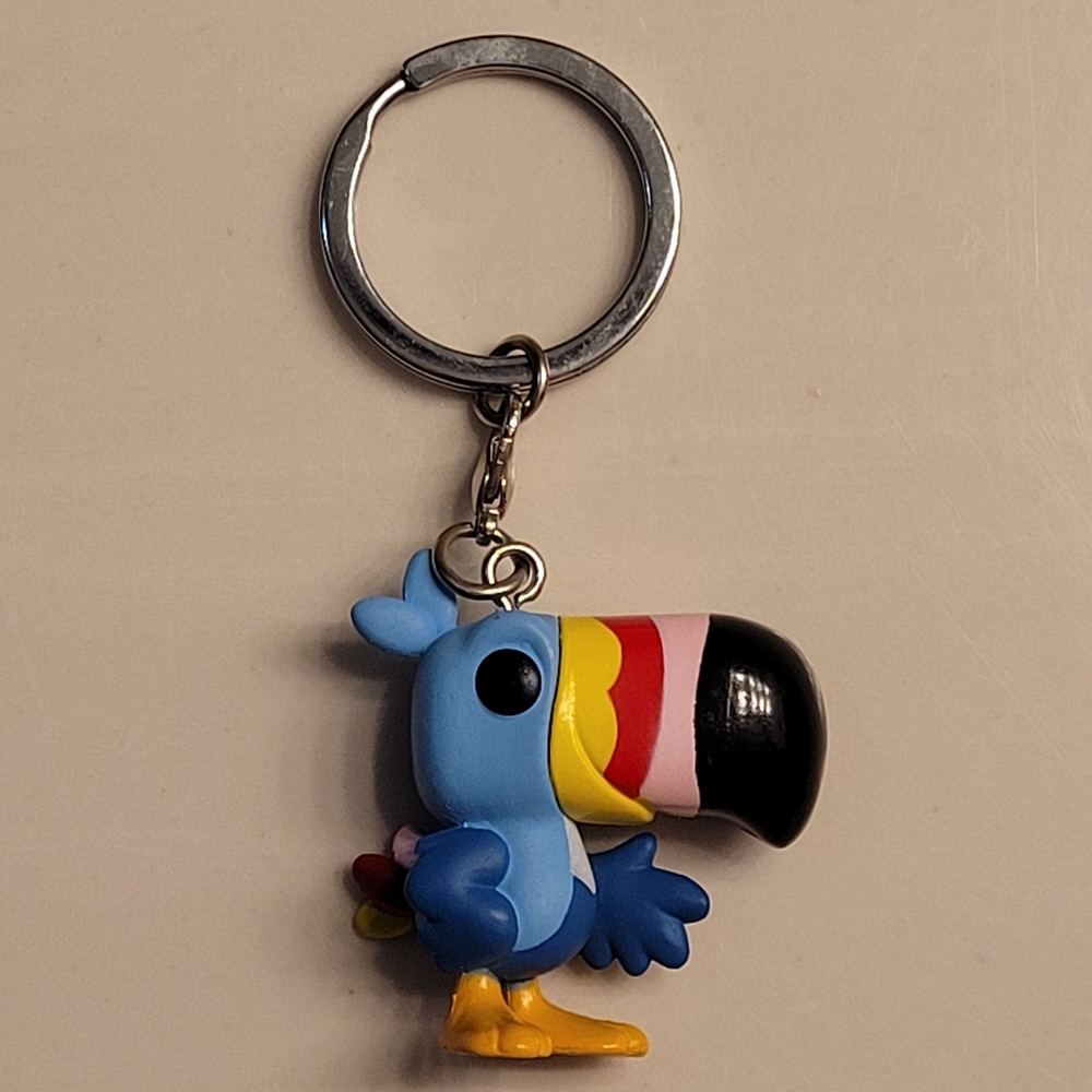 Toucan Sam Kelloggs Fruit Loops Funko Pocket Pop Vinyl Minifigure Keychain 2020 - Picture 6 of 16